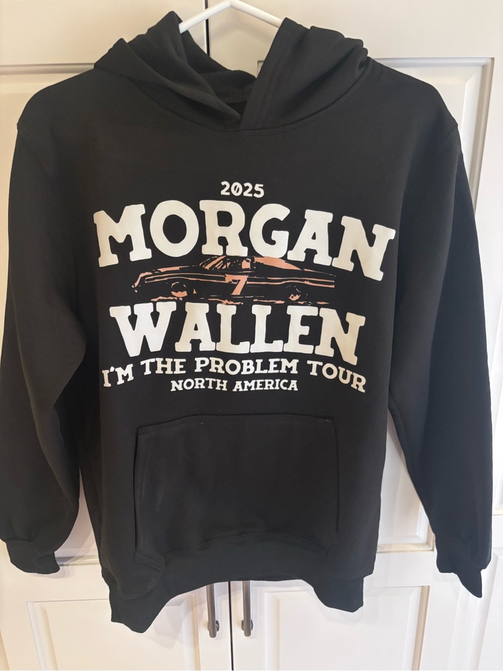 2025 'I'm The Problem' Tour Black Hoodie Morgan wallen medium
